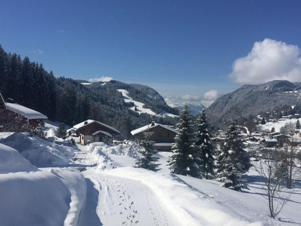 8 10 pers chalet just 700 meters outside Les Gets Extérieur photo